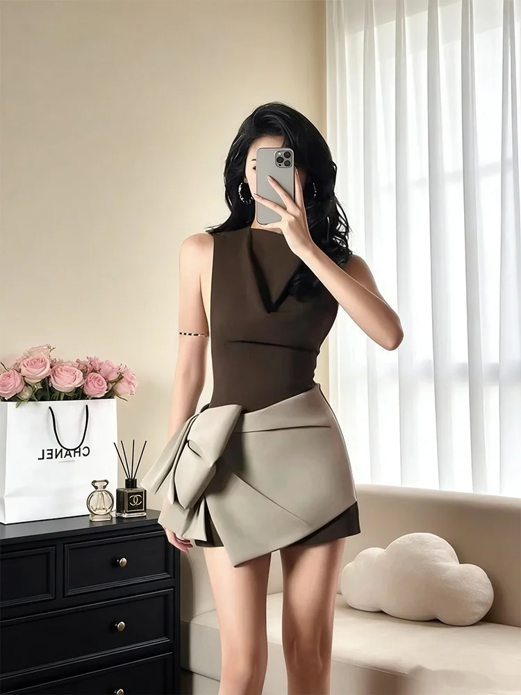 Ele Simple Svel Women's Dr Luxury Sensation Birthday Par Gown Faionable High Waist A-Line Skirt ort Dr
Ele Simple Svel Women's Dr Luxury Sensation Birthday Par Gown Faionable High Waist A-Line Skirt ort Dr