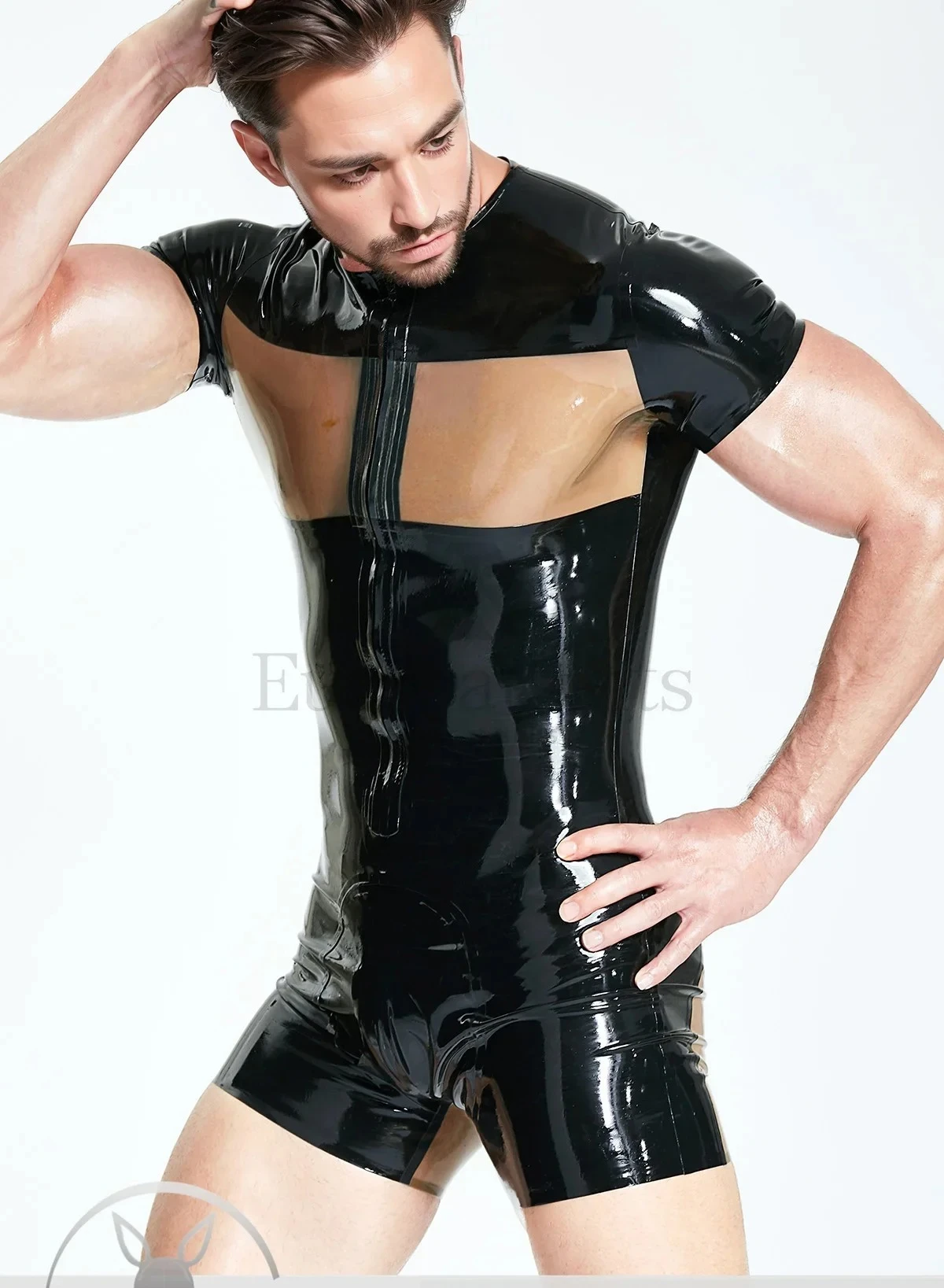 customized latex catsuits men eurocat suits latex leotard rubber fetish customised Male 'Windows' Short-Sleeved Short
customized latex catsuits men eurocat suits latex leotard rubber fetish customised Male 'Windows' Short-Sleeved Short