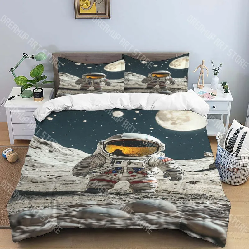 A-Astronaut Space Cartoon fashion trendy print three piece set suitable for children or adults quilt cover pillowcase bedding
A-Astronaut Space Cartoon fashion trendy print three piece set suitable for children or adults quilt cover pillowcase bedding