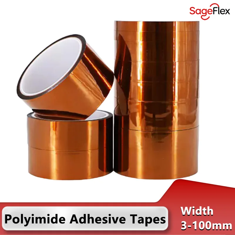 3/5/8 Roll Polyimide Adhesive Insulating Tapes Gold Thermal Insulation High Temperature Heat BGA for Board Protection 3-100mm
3/5/8 Roll Polyimide Adhesive Insulating Tapes Gold Thermal Insulation High Temperature Heat BGA for Board Protection 3-100mm
