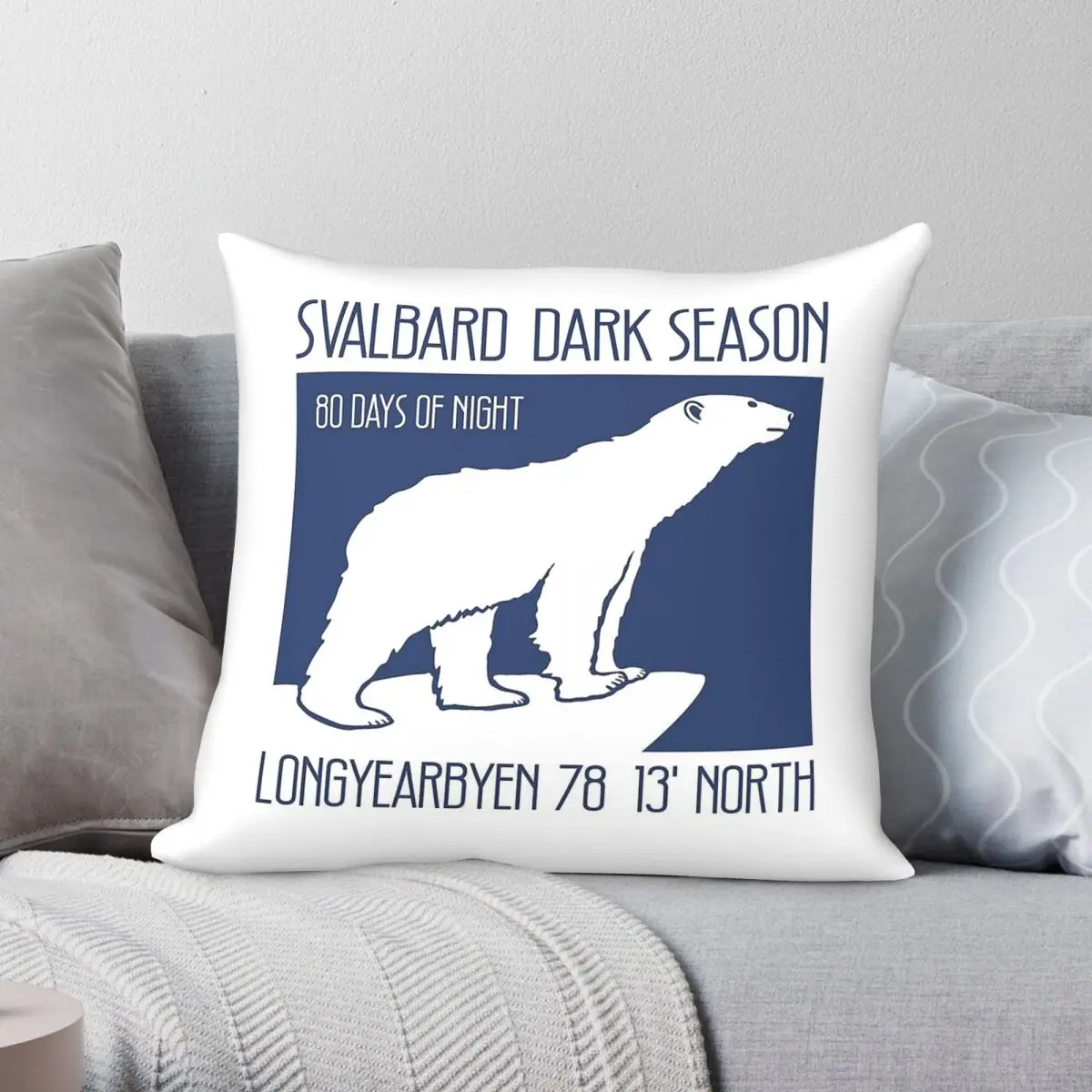 Svalbard Dark Season Longyearbyen Square Pillowcase Polyester Linen Velvet Creative Zip Decorative Pillow Home Cushion Case 18"
Svalbard Dark Season Longyearbyen Square Pillowcase Polyester Linen Velvet Creative Zip Decorative Pillow Home Cushion Case 18"