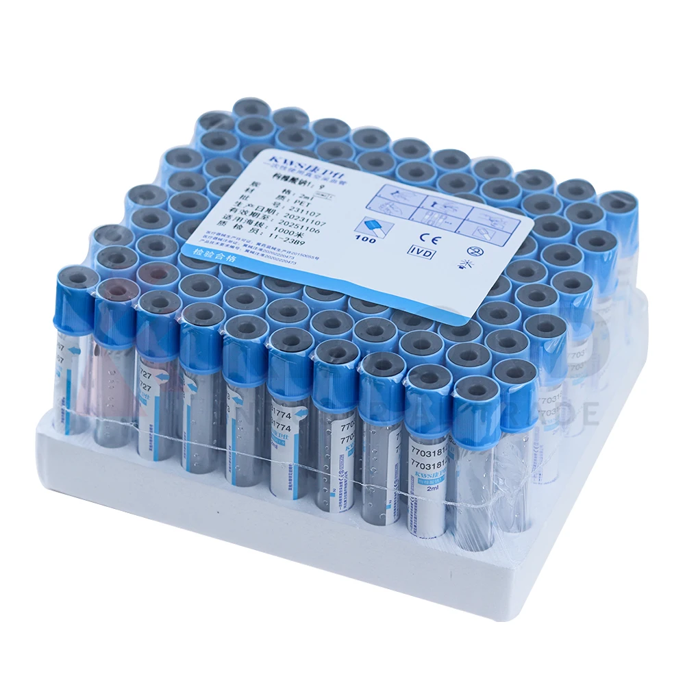 100Pcs Disposable Sodium Citrate 1:9 Sterile Vacuum Blood Collection Tubes 10ml Plastic Lab Tubes
100Pcs Disposable Sodium Citrate 1:9 Sterile Vacuum Blood Collection Tubes 10ml Plastic Lab Tubes