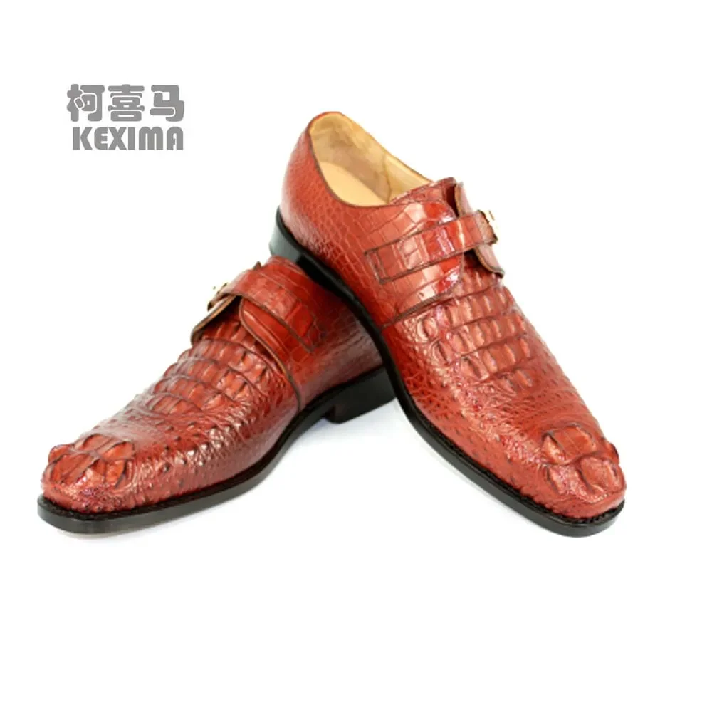 Hulangzhishi прибытие из крокодиловой кожи, мужские туфли из крокодиловой кожи, мужские формальные туфли без шнуровки, мужские туфли
Hulangzhishi прибытие из крокодиловой кожи, мужские туфли из крокодиловой кожи, мужские формальные туфли без шнуровки, мужские туфли