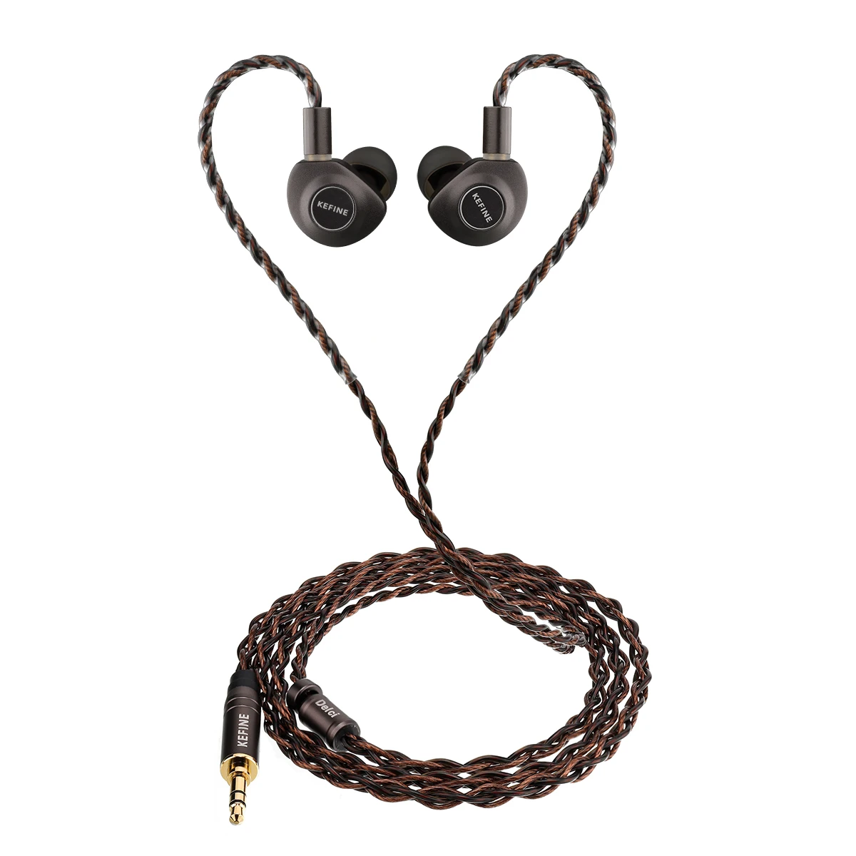 KEFINE-Delci 10mm DLC+PU Diaphragm Dynamic Driver Hifi Wired Earphones with CNC Metal & Detachable 0.78mm 2pin 3.5mm Cable
KEFINE-Delci 10mm DLC+PU Diaphragm Dynamic Driver Hifi Wired Earphones with CNC Metal & Detachable 0.78mm 2pin 3.5mm Cable