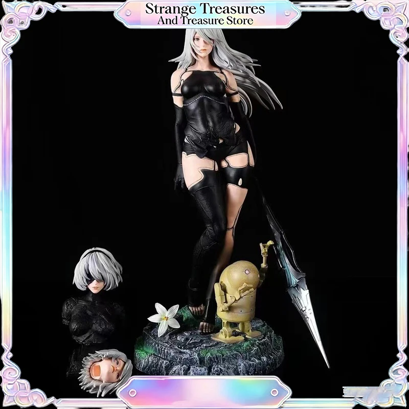 In Stock 48cm Gk 2a 2b Pod 042 Yorha No. 2 Type B Three Heads Anime Figures Pvc Action Figure Toy Game Collectible Model Doll
In Stock 48cm Gk 2a 2b Pod 042 Yorha No. 2 Type B Three Heads Anime Figures Pvc Action Figure Toy Game Collectible Model Doll