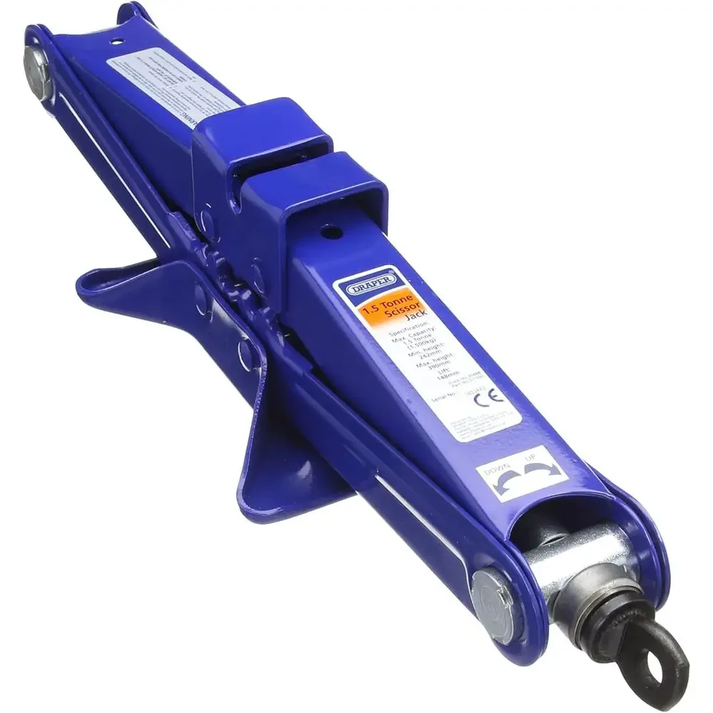 15-Ton Capacity Manual Scissor Jack
15-Ton Capacity Manual Scissor Jack