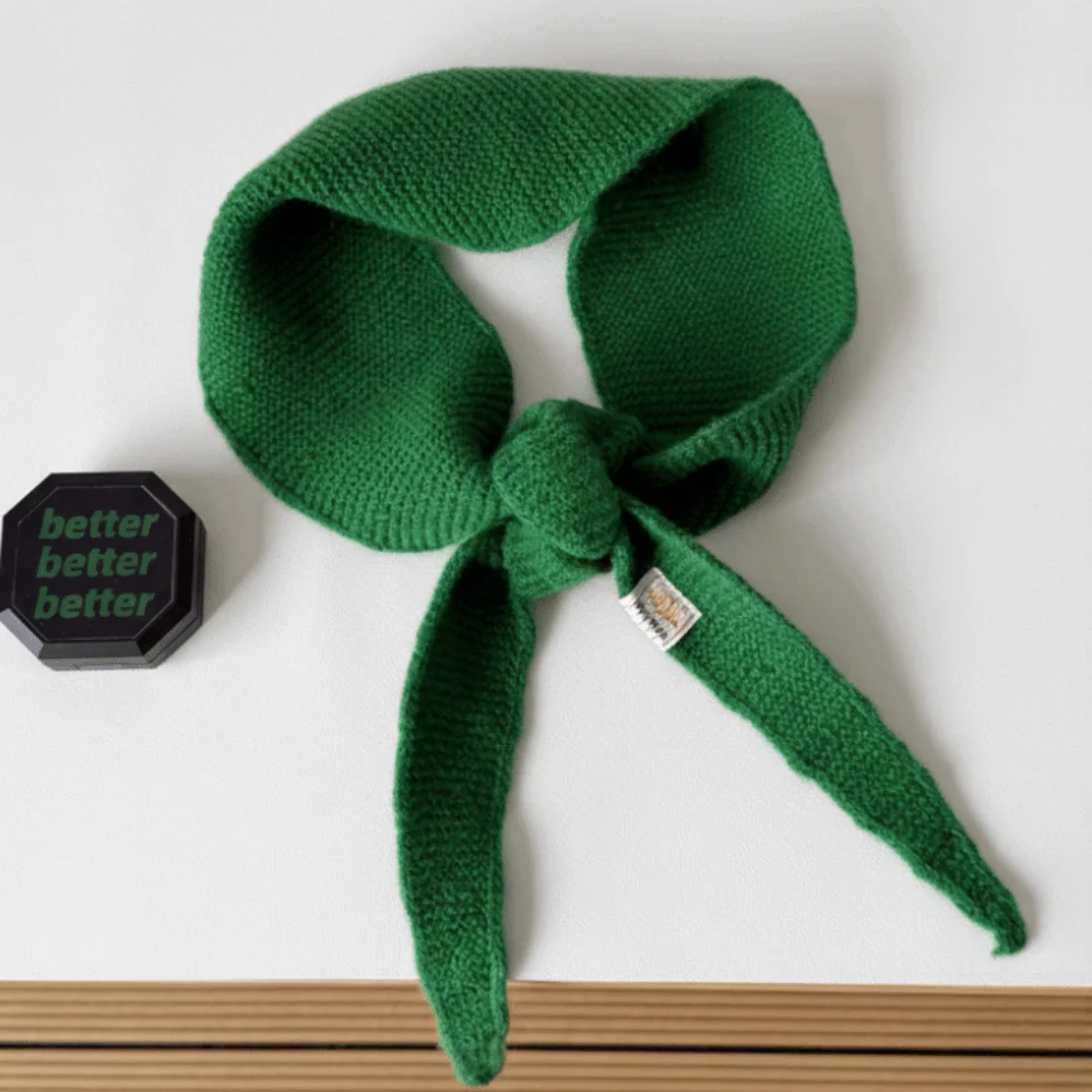 Милый шерстяной вязаный шарф треугольной формы, однотонный шерстяной шарф, нишевый тонкий маленький шарф для повседневного использования
Милый шерстяной вязаный шарф треугольной формы, однотонный шерстяной шарф, нишевый тонкий маленький шарф для повседневного использования