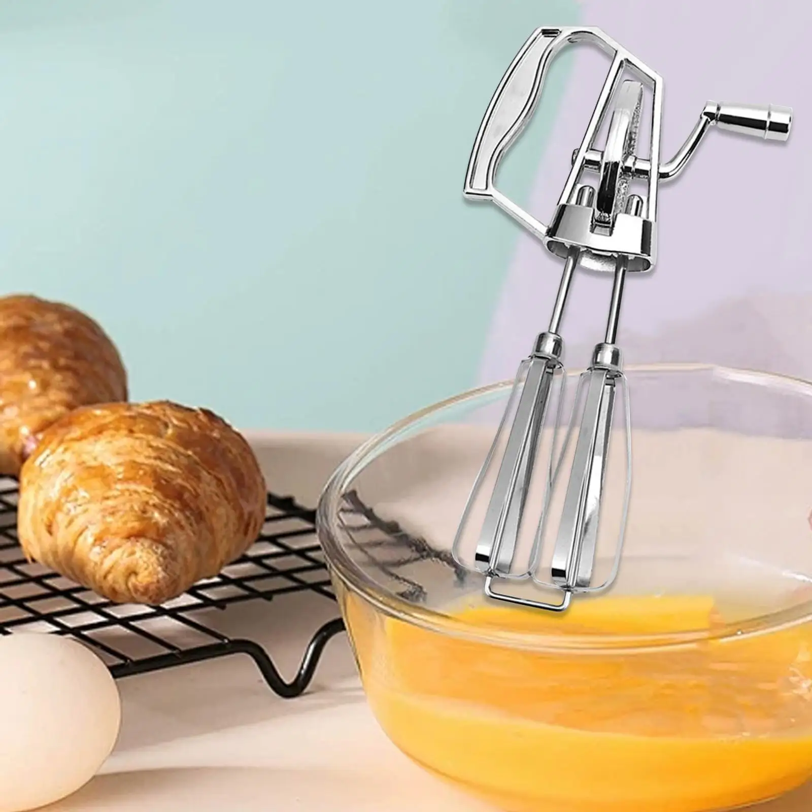 10inch Egg Beater Manual Hand Crank Mixer for Restaurant Dining Room Cooking
10inch Egg Beater Manual Hand Crank Mixer for Restaurant Dining Room Cooking