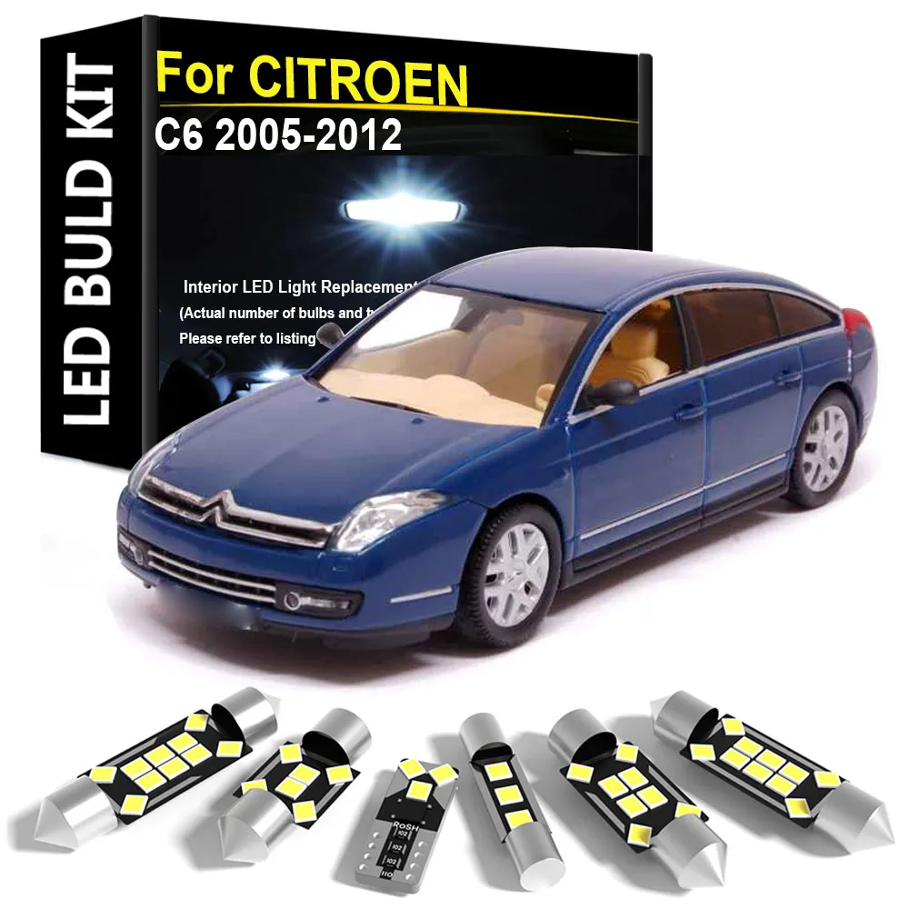 Car Interior Light LED For CITROEN C6 2005 2006 2007 2008 2009 2010 2011 2012 Dome Map Vanity Mirrors Golve Box Light Canbus
Car Interior Light LED For CITROEN C6 2005 2006 2007 2008 2009 2010 2011 2012 Dome Map Vanity Mirrors Golve Box Light Canbus