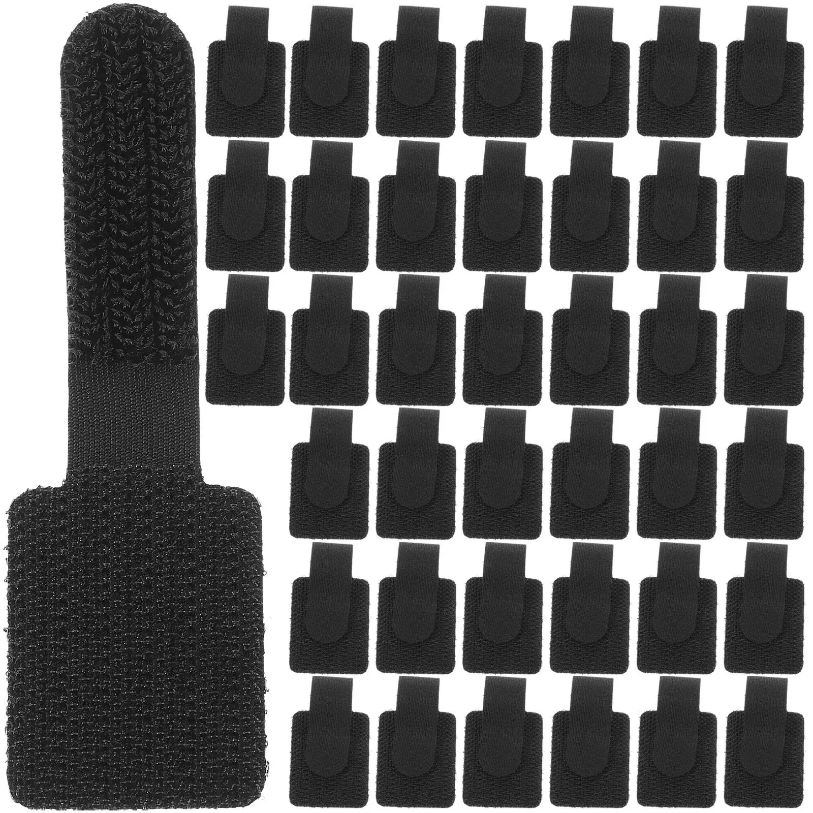 40 Pcs Electric Wire Self-adhesive Manager The Hook Polyester Cord Ties for Electrical Cords Management
40 Pcs Electric Wire Self-adhesive Manager The Hook Polyester Cord Ties for Electrical Cords Management