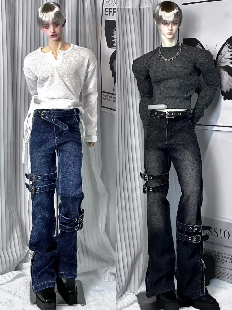BJD Doll Clothes For 70cm 73cm 75cm 77cm Doll Blue Black Jeans Trousers Dolls Clothing Accessories(No Doll)
BJD Doll Clothes For 70cm 73cm 75cm 77cm Doll Blue Black Jeans Trousers Dolls Clothing Accessories(No Doll)