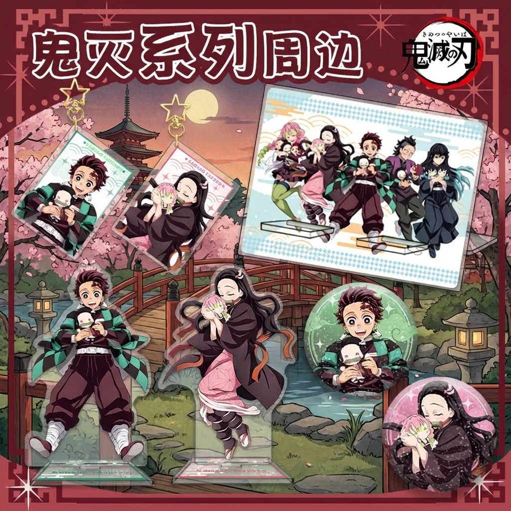 Demon Slayer Kimetsu no Yaiba Bonds of Destiny Series Large Acrylic Stand Keychain Badge Pin Scene Display Set Anime
Demon Slayer Kimetsu no Yaiba Bonds of Destiny Series Large Acrylic Stand Keychain Badge Pin Scene Display Set Anime