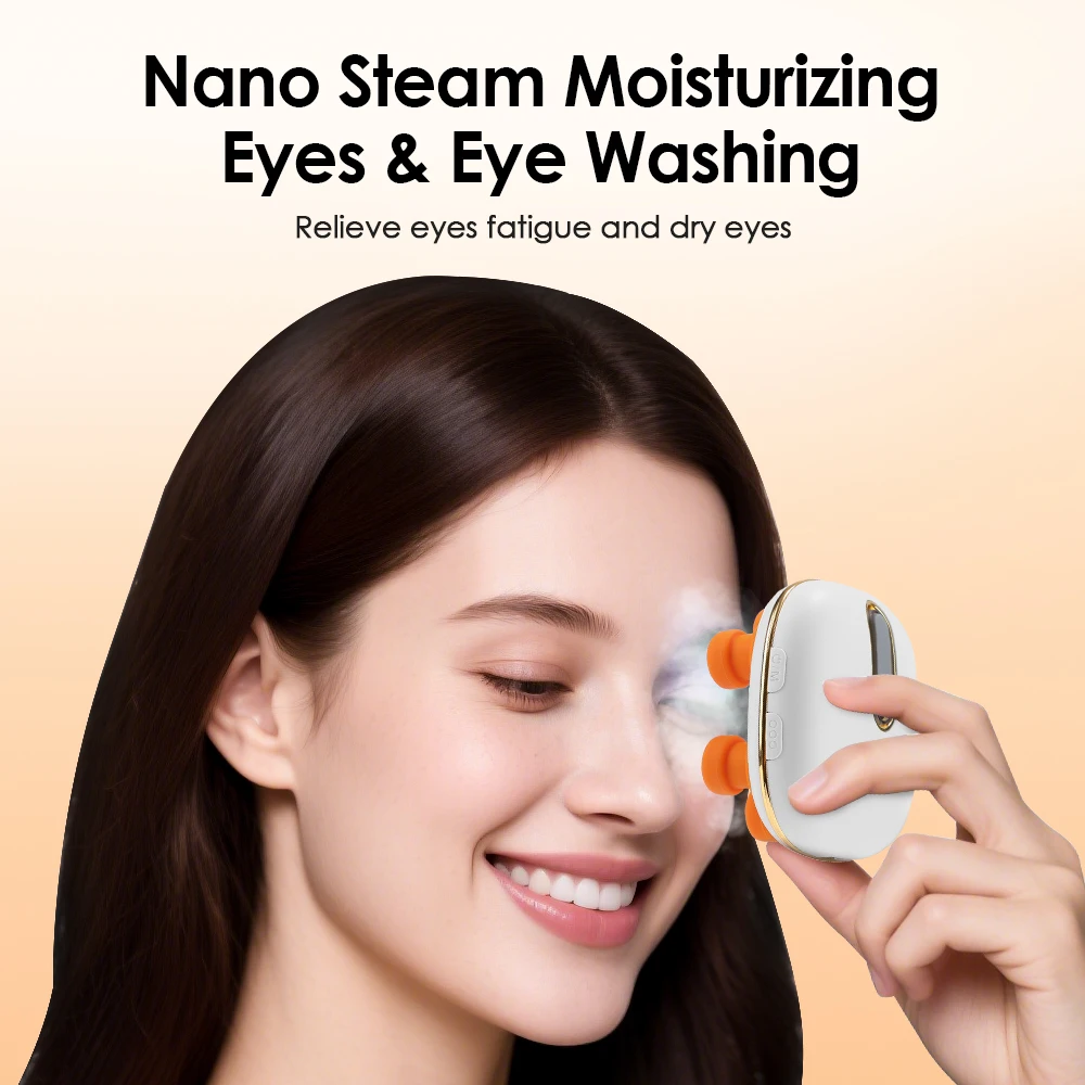 Vibration Nano Steam Eye Electric Massager Instrument 3 Modes Eye Care Instrument Eye Massager to Relieve Eye Fatigue Dry Eyes
Vibration Nano Steam Eye Electric Massager Instrument 3 Modes Eye Care Instrument Eye Massager to Relieve Eye Fatigue Dry Eyes
