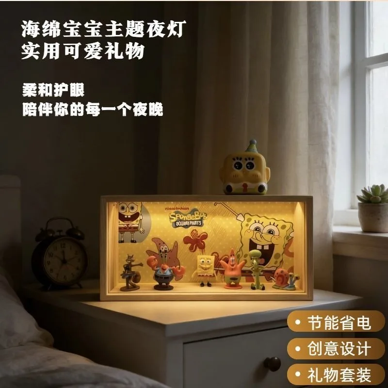 Spongebo Cute Ornaments Night Light Set Cute and Popular Birthday Gifts Around Children's Cartoons Desktop Decorations Anime
Spongebo Cute Ornaments Night Light Set Cute and Popular Birthday Gifts Around Children's Cartoons Desktop Decorations Anime
