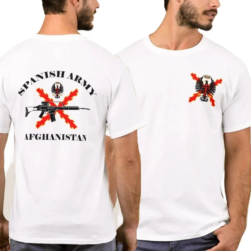 Лидер продаж, футболка с эмблемой испанской армии, 100% хлопок, с круглым вырезом и коротким рукавом, летняя повседневная мужская футболка, уличная одежда
Лидер продаж, футболка с эмблемой испанской армии, 100% хлопок, с круглым вырезом и коротким рукавом, летняя повседневная мужская футболка, уличная одежда