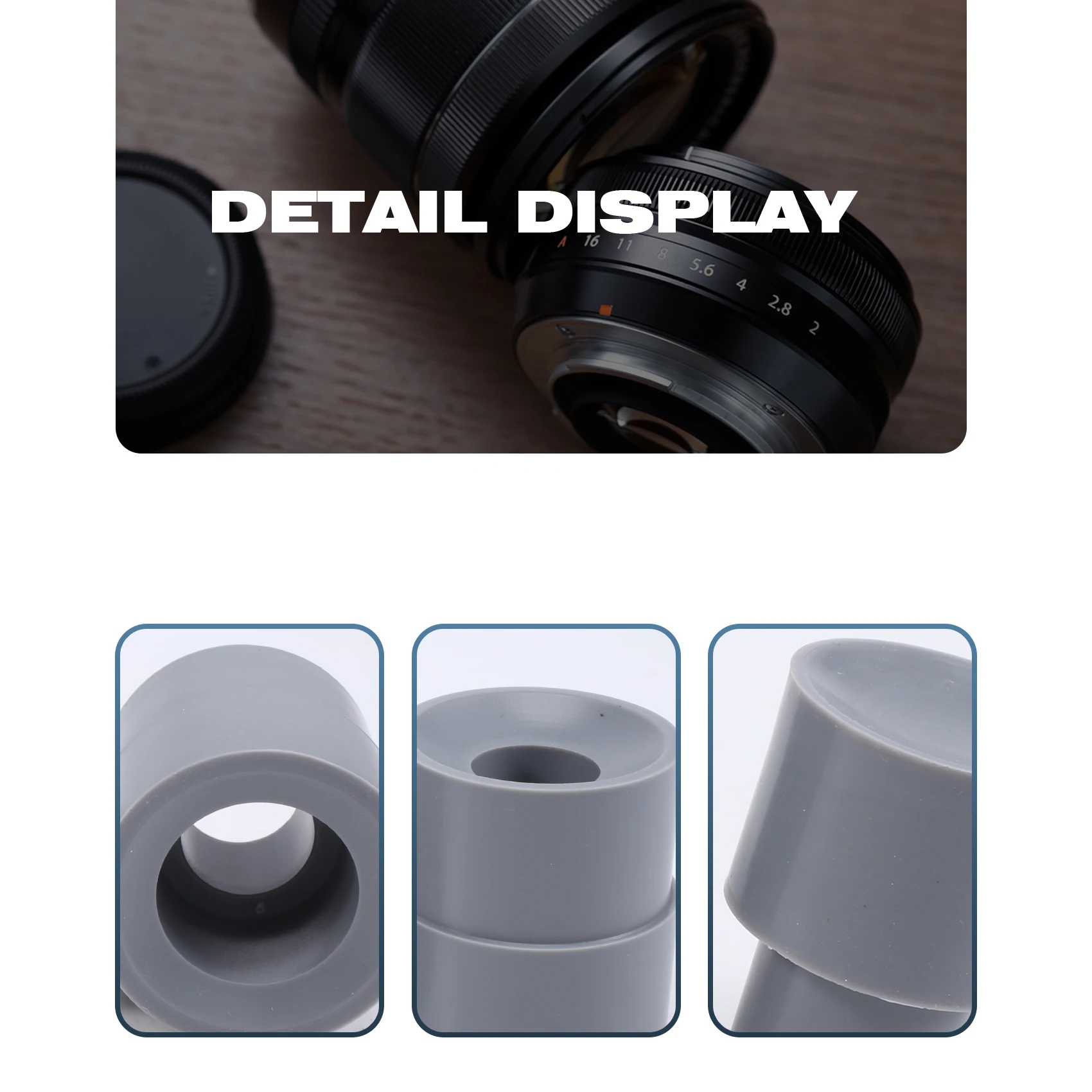 Upgraded 9PCS Lens Repair Tool Kit For Camera DSLR Ring Removal Rubber 8-83Mm Photo Studio Accessories
Upgraded 9PCS Lens Repair Tool Kit For Camera DSLR Ring Removal Rubber 8-83Mm Photo Studio Accessories