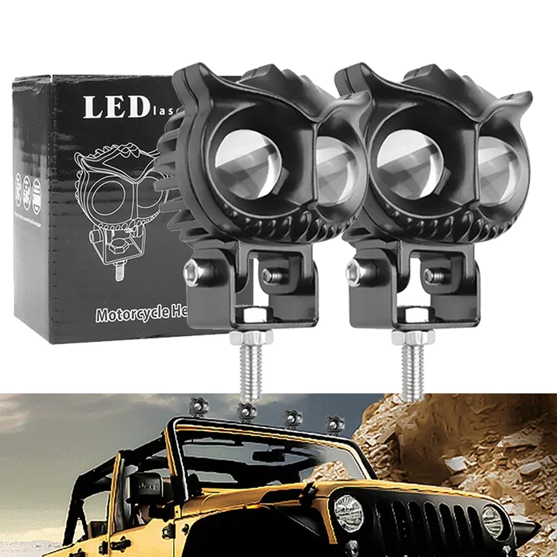 Motorcycle Led Work Light 3inch 12D Lens 60W 6000K White 3500K Yellow Driving Fog Lights Spotlight For Car Lamp Truck Off Road
Motorcycle Led Work Light 3inch 12D Lens 60W 6000K White 3500K Yellow Driving Fog Lights Spotlight For Car Lamp Truck Off Road