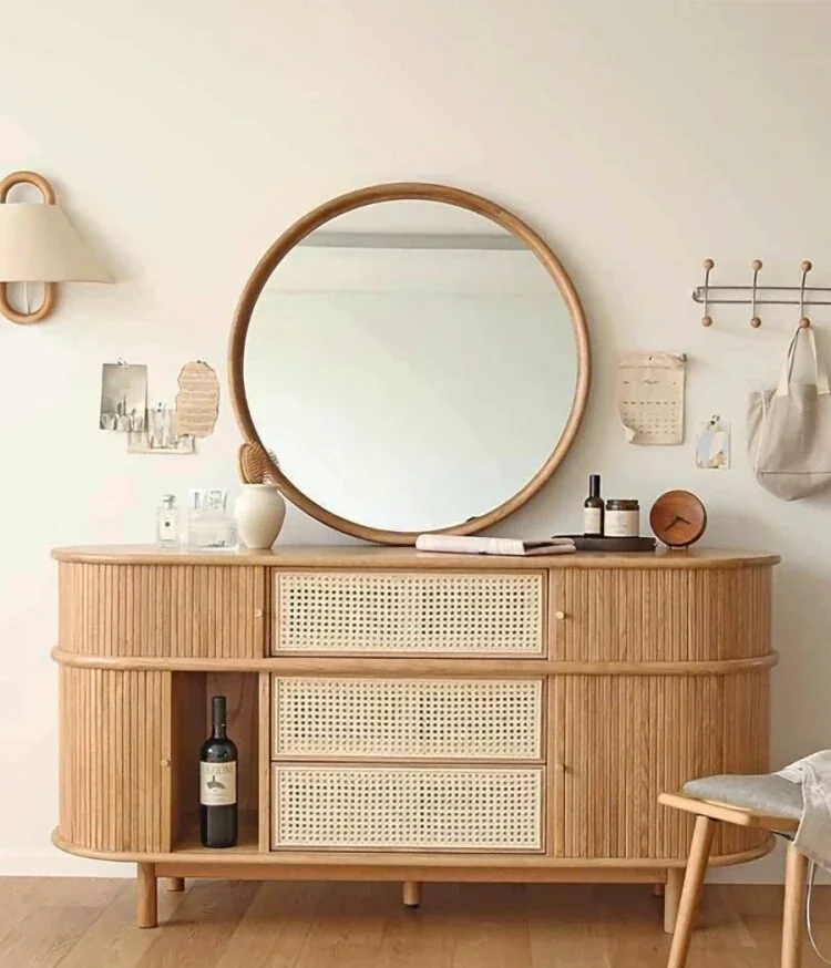 NNJapanese Rattan Solid Wood Living Room TV Cabinet Nordic Storage Cabinet
NNJapanese Rattan Solid Wood Living Room TV Cabinet Nordic Storage Cabinet