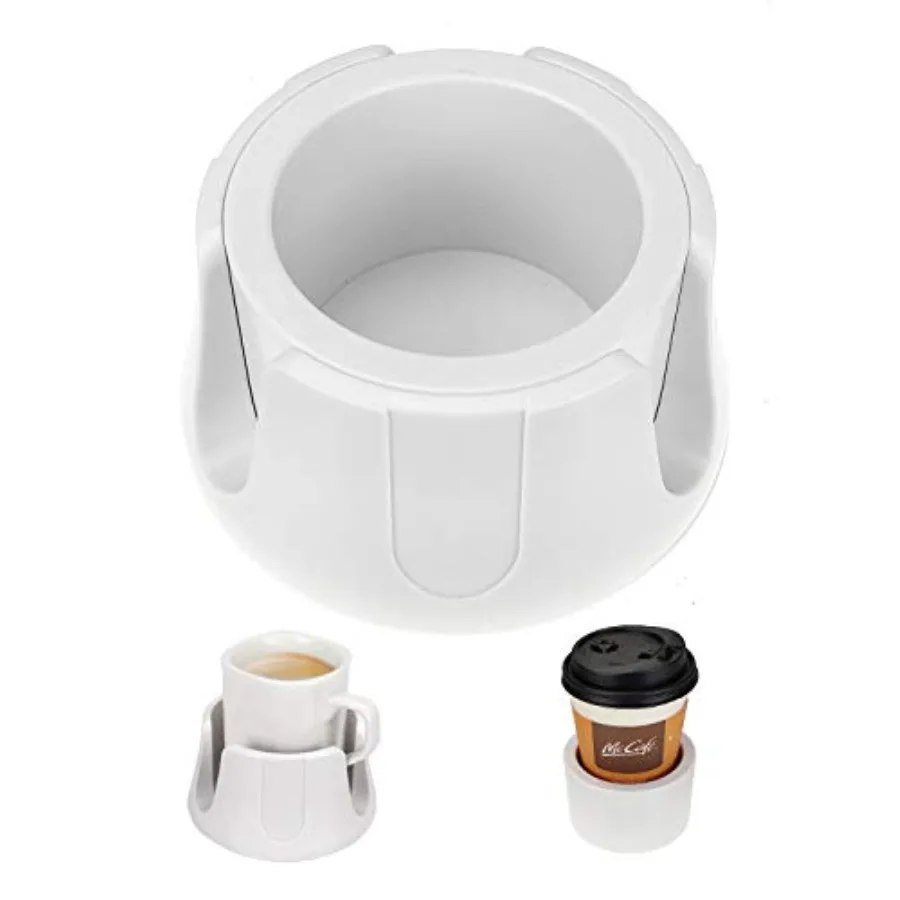 Anti-Spill Cup Holder, Drink Coaster with Anti-Slip Mat Fits Drink for Home Office Outdoors White
Anti-Spill Cup Holder, Drink Coaster with Anti-Slip Mat Fits Drink for Home Office Outdoors White