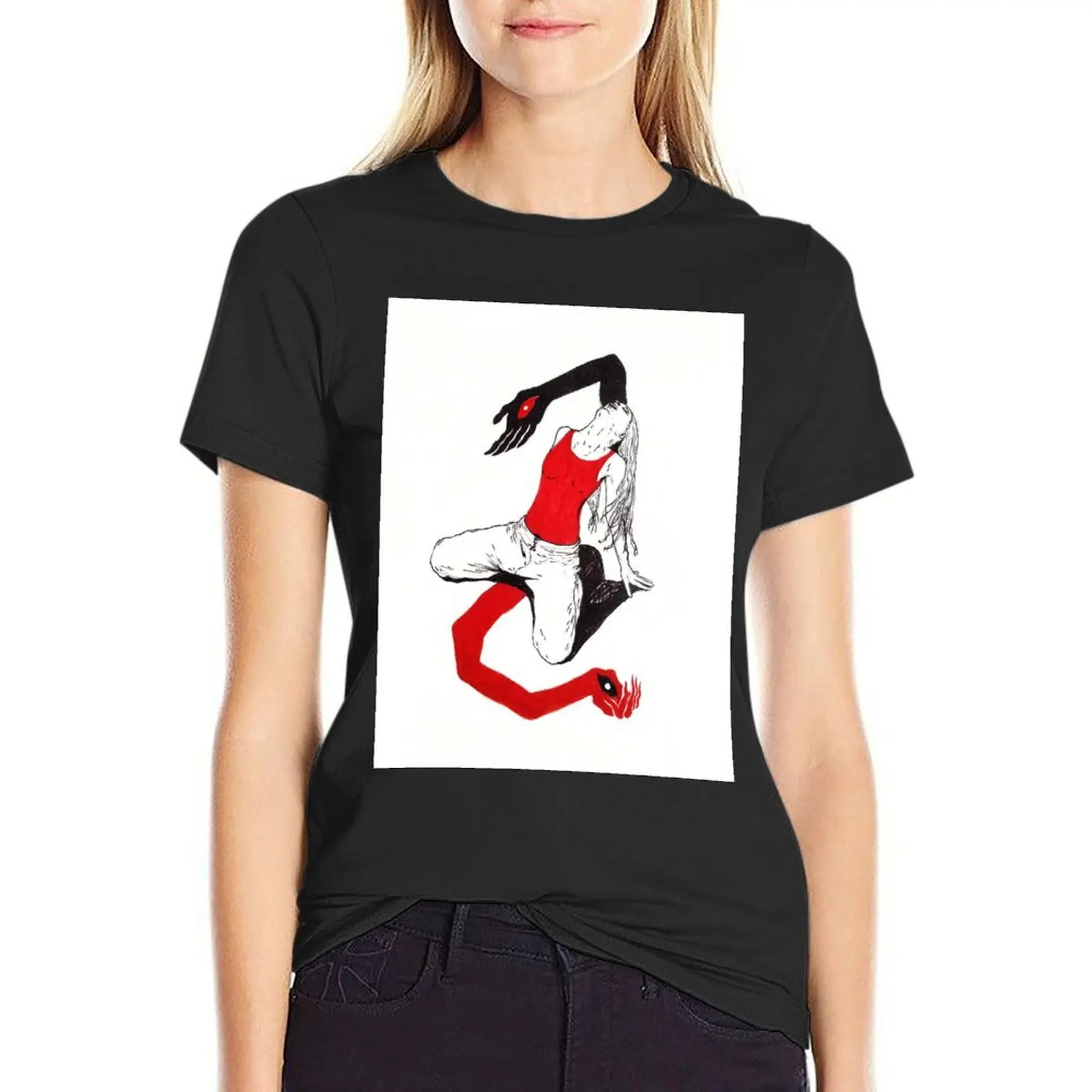 SUSPIRIA (SUSIE + HANDS) T-Shirt Short sleeve tee shirts graphic tees sports fans oversized workout shirts for Women
SUSPIRIA (SUSIE + HANDS) T-Shirt Short sleeve tee shirts graphic tees sports fans oversized workout shirts for Women
