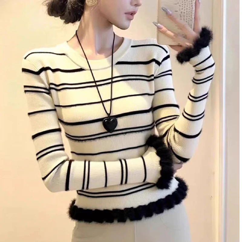 Premium Women's Knitted Sweater Anti-Ball Innerwear Base Layer Top for Autumn Winter by Guangzhou Thirteenth Factory
Premium Women's Knitted Sweater Anti-Ball Innerwear Base Layer Top for Autumn Winter by Guangzhou Thirteenth Factory