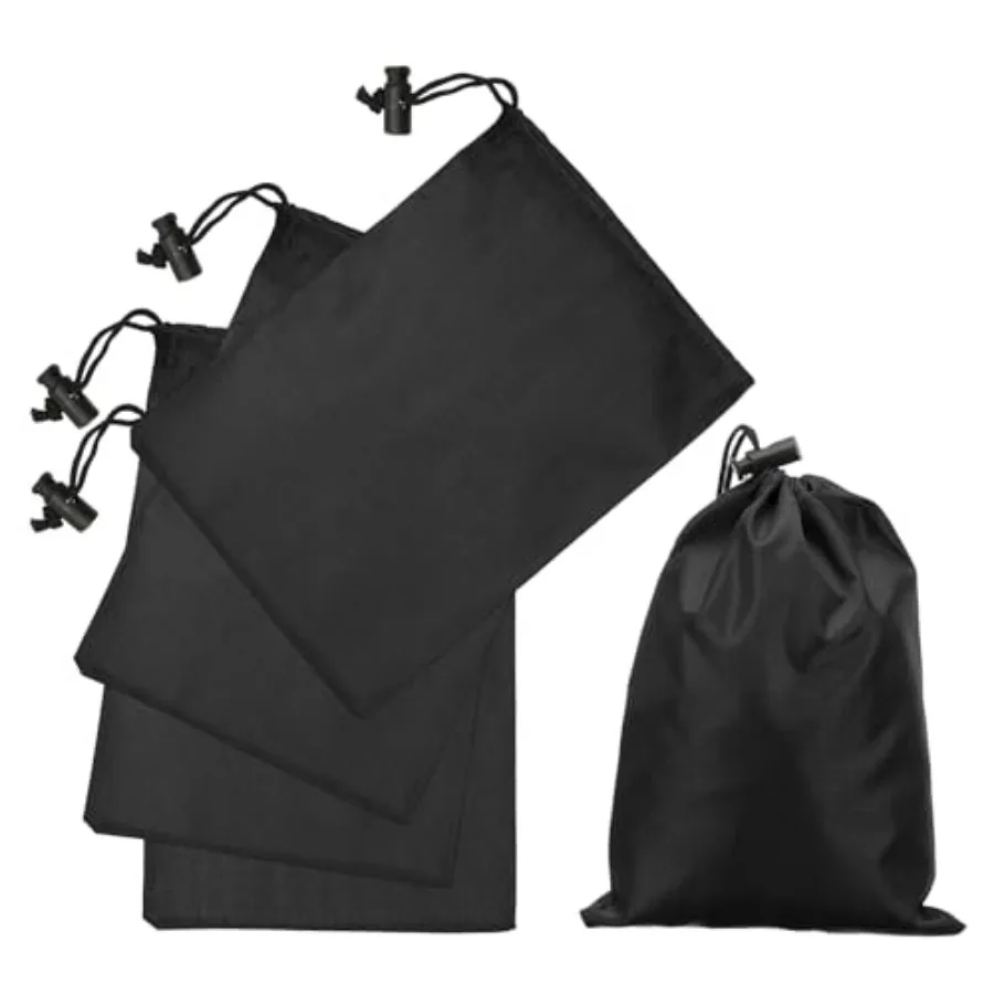 5Pcs 210D Polyester Drawstring Bag with Toggle, 6 x 8 Inch Waterproof Travel Storage Bag Foldable Stuff Sack Cinch Sack for Gym
5Pcs 210D Polyester Drawstring Bag with Toggle, 6 x 8 Inch Waterproof Travel Storage Bag Foldable Stuff Sack Cinch Sack for Gym