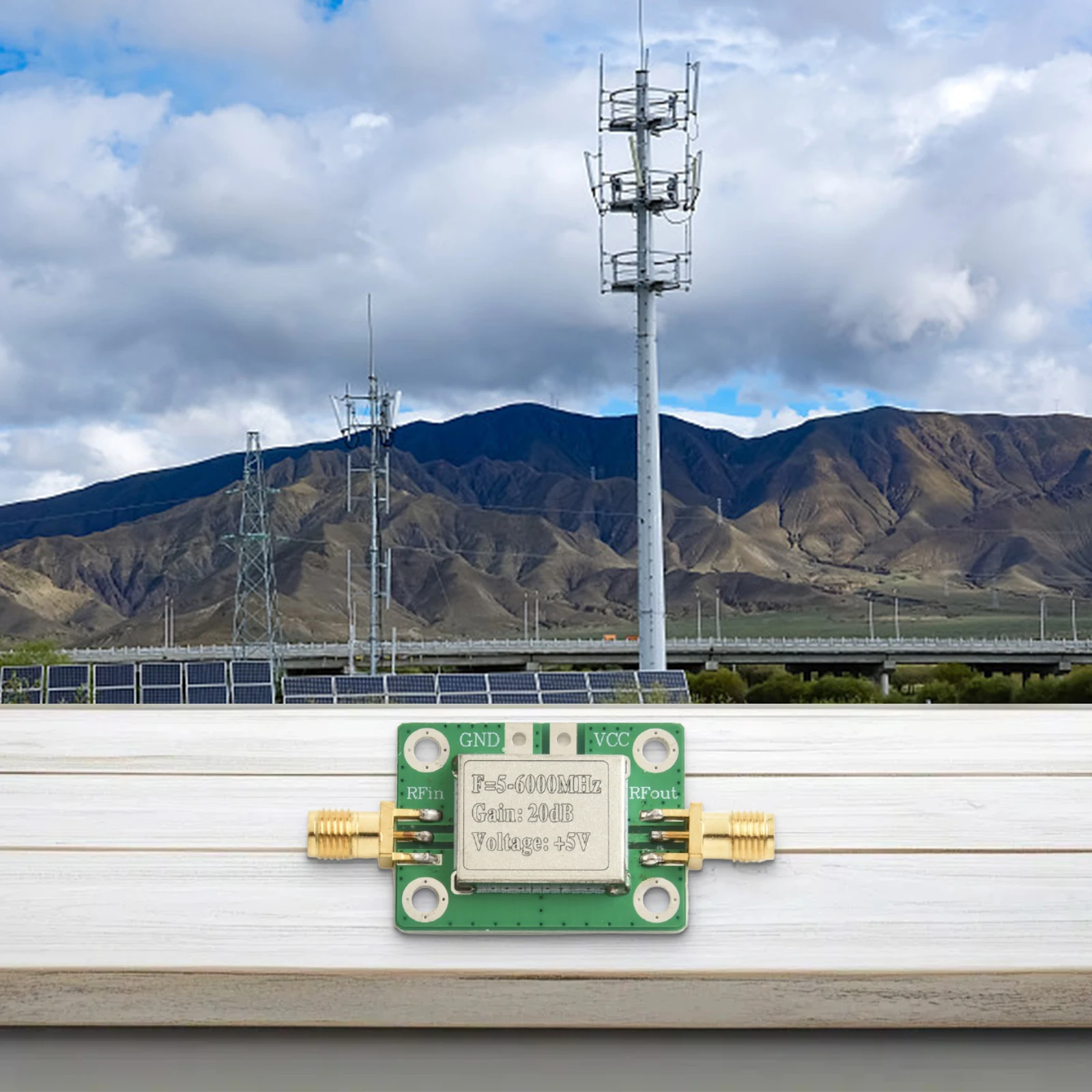 Усилитель низкого сигнала для передачи шума с SPB5198, оптимизированный для определения диапазона частот от пятидесятых до четырех тысячи МГц
Усилитель низкого сигнала для передачи шума с SPB5198, оптимизированный для определения диапазона частот от пятидесятых до четырех тысячи МГц