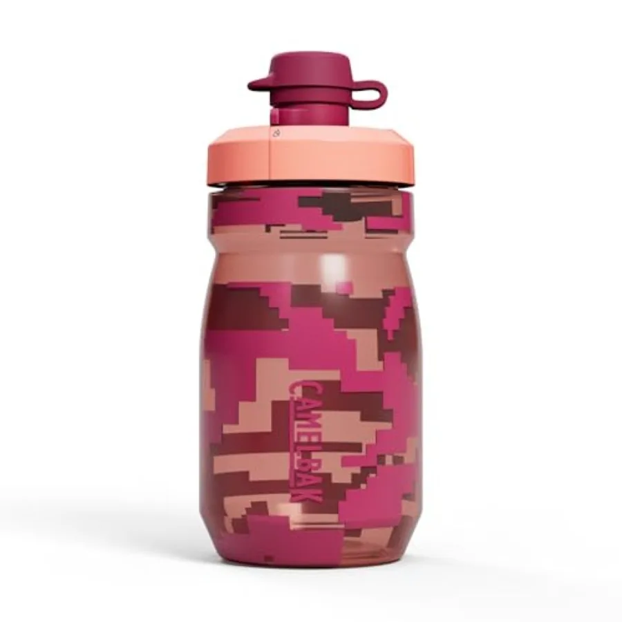 Podium Dirt Series Bike Water Bottle for off-road riding, durable plastic, berry color, mud cap protection keeps bottle clean
Podium Dirt Series Bike Water Bottle for off-road riding, durable plastic, berry color, mud cap protection keeps bottle clean