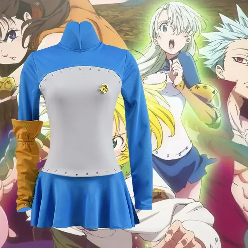 Elizabeth Costume Anime The Seven Deadly Sins Cosplay Season 2 Liones Dress Cosplay Costume Halloween Nanatsu No Taizai Costume
Elizabeth Costume Anime The Seven Deadly Sins Cosplay Season 2 Liones Dress Cosplay Costume Halloween Nanatsu No Taizai Costume