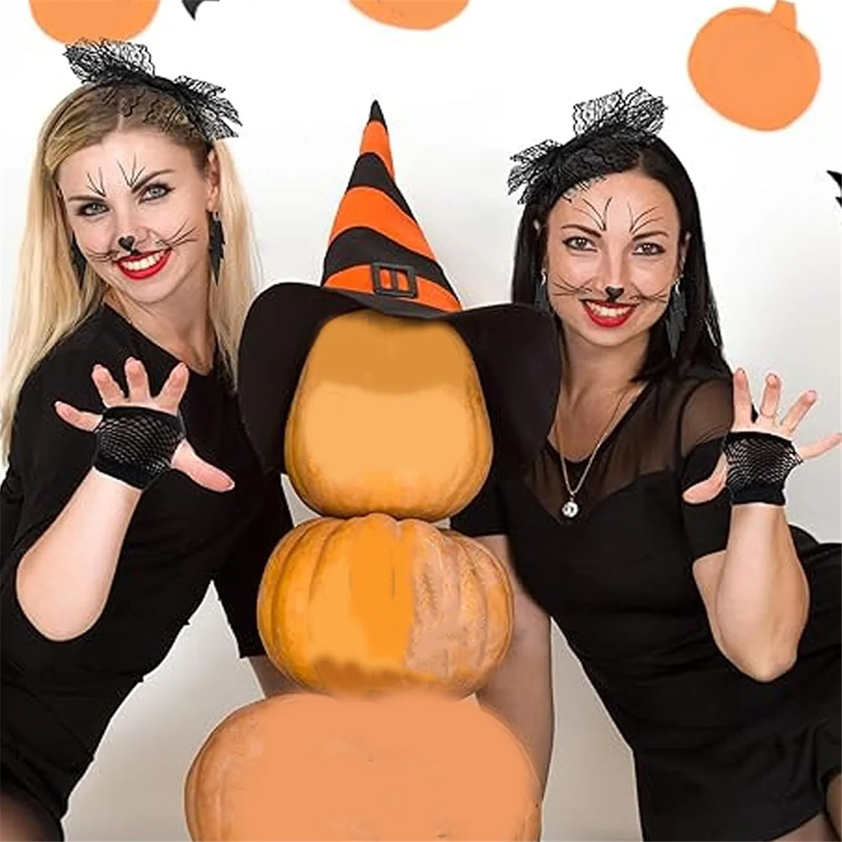 AC22 80S Маскарадный костюм Аксессуары для женщин-Набор для вечеринок в стиле ретро с кружевной повязкой на голову, серьгами, перчатками, ожерельем, браслетом
AC22 80S Маскарадный костюм Аксессуары для женщин-Набор для вечеринок в стиле ретро с кружевной повязкой на голову, серьгами, перчатками, ожерельем, браслетом