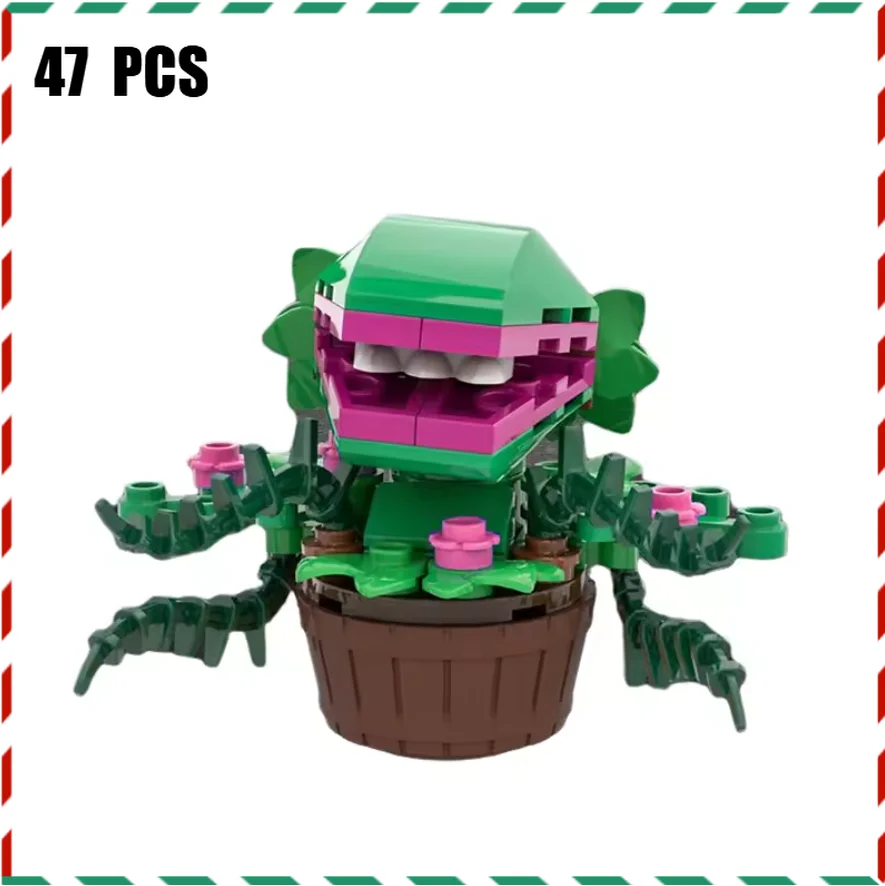 MOC Audrey The II Piranha Plant Flower Building Kit Toys, Horrors Shop Cannibal with Openable Mouth for tv Fans Adult Kids 6+
MOC Audrey The II Piranha Plant Flower Building Kit Toys, Horrors Shop Cannibal with Openable Mouth for tv Fans Adult Kids 6+