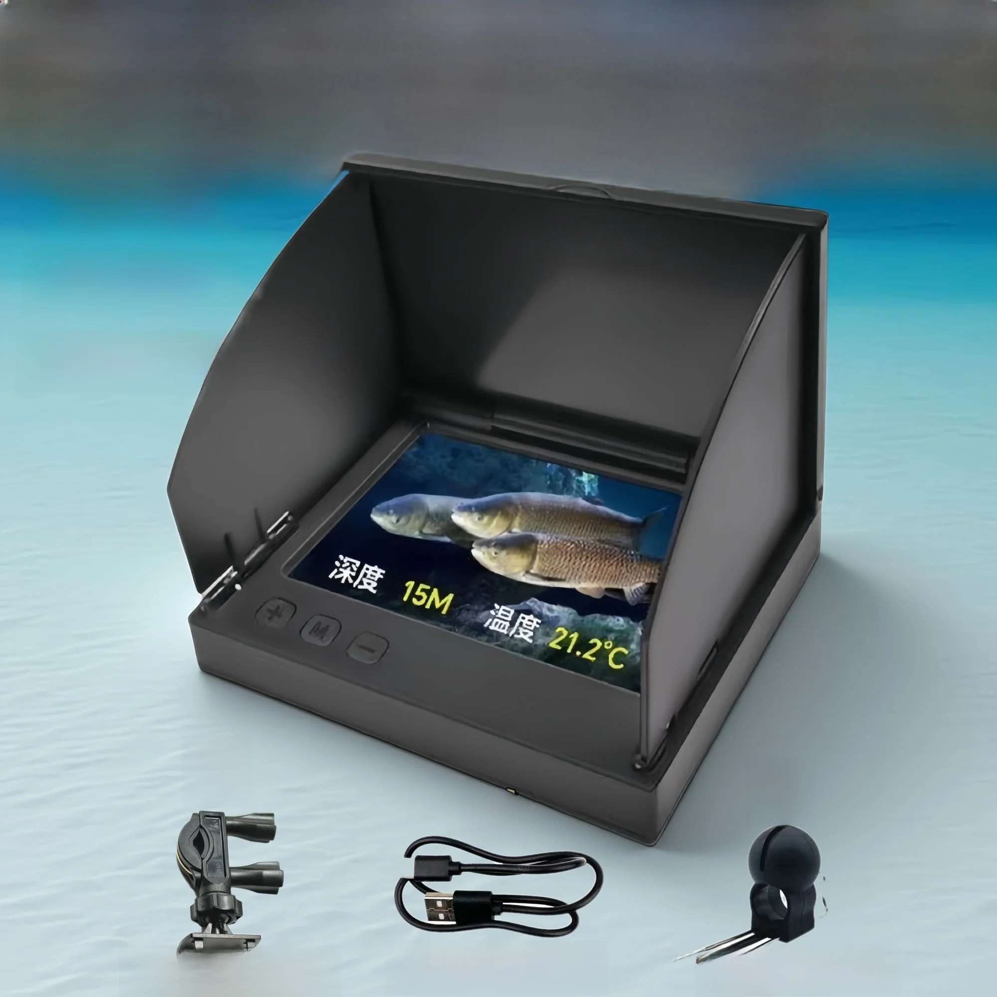 New Ultra Clear Visual Fish Finder Anchor Fish Display High Brightness IPS Screen Underwater Camera Universal Screen Fishing ...
New Ultra Clear Visual Fish Finder Anchor Fish Display High Brightness IPS Screen Underwater Camera Universal Screen Fishing ...