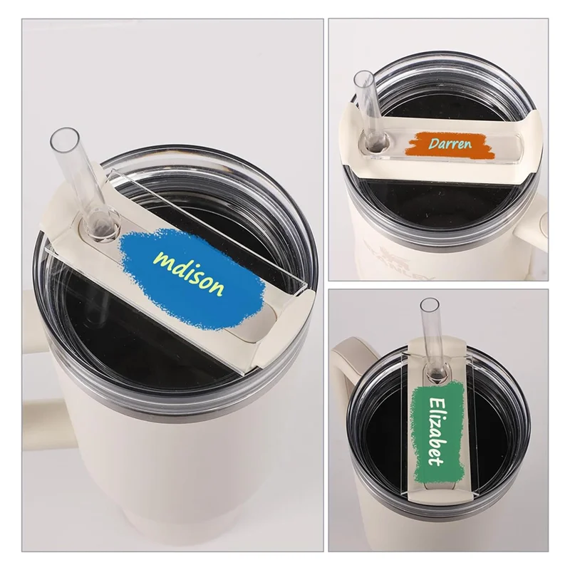 15Pcs Name Plate Compatible For Stanley 40 Oz Cups Blank Name Tag Acrylic Nameplate Tumbler Lid Topper For Bottle
15Pcs Name Plate Compatible For Stanley 40 Oz Cups Blank Name Tag Acrylic Nameplate Tumbler Lid Topper For Bottle