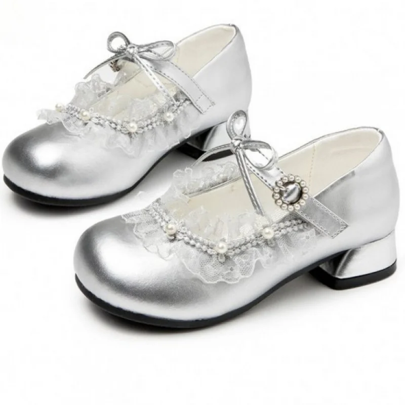 Elegant Lady Teenager Girl's Princess Footwear Korean Style Luxury Sequins Pearl Girl's Leather Footwear Low Heel Summer Shoes
Elegant Lady Teenager Girl's Princess Footwear Korean Style Luxury Sequins Pearl Girl's Leather Footwear Low Heel Summer Shoes