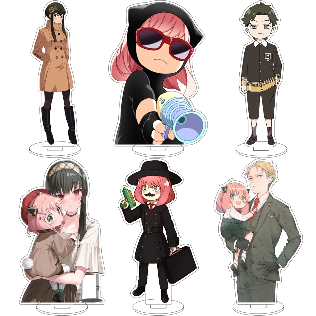 16CM Anime SPY×FAMILY Yor Forger Anya Forger Bond Forger Cos Acrylic Figure Stand Ornaments Chrismas Gifts Goods
16CM Anime SPY×FAMILY Yor Forger Anya Forger Bond Forger Cos Acrylic Figure Stand Ornaments Chrismas Gifts Goods