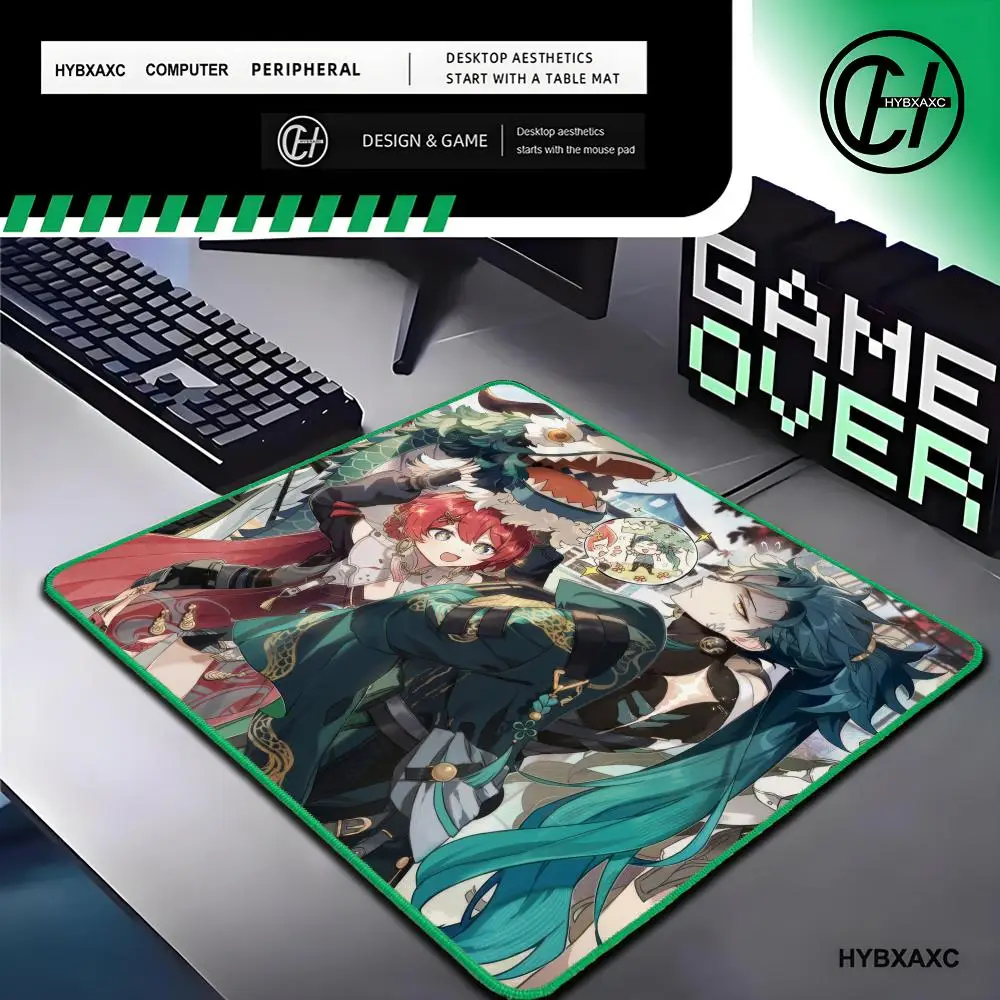 Wuthering Waves Small Mouse Pad Cool Anime Character Jiyan Laptop Pad Computer Keyboard Mat With Green Lock Edge Boy Girl Gift
Wuthering Waves Small Mouse Pad Cool Anime Character Jiyan Laptop Pad Computer Keyboard Mat With Green Lock Edge Boy Girl Gift