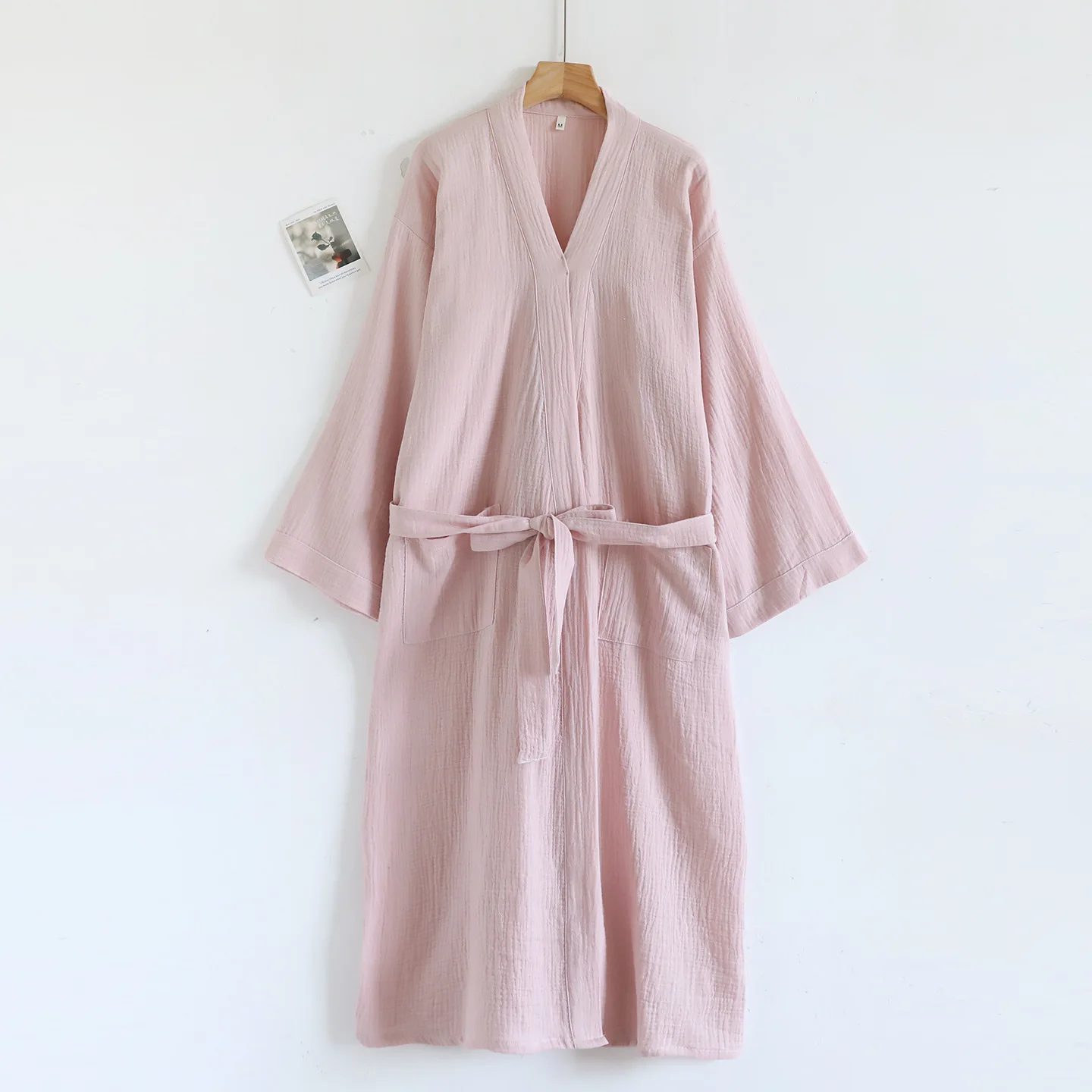 Multi Colors Cotton Men's and Women's Bathrobe Hotel Absorbent and Skin Friendly Couple's Long Sleeve Home Clothing Bath Robes
Multi Colors Cotton Men's and Women's Bathrobe Hotel Absorbent and Skin Friendly Couple's Long Sleeve Home Clothing Bath Robes