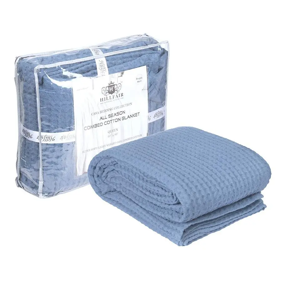 100 Combed Cotton Blanket102x108 Inch California King Size Bed Blankets Warm Soft All Season Breathable Blankets Extra Large Ove
100 Combed Cotton Blanket102x108 Inch California King Size Bed Blankets Warm Soft All Season Breathable Blankets Extra Large Ove