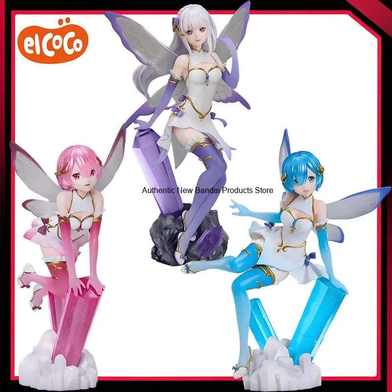 In Stock Original ElCOCO Emilia Ram Rem Jewel Princess Re:Life in A Different World From Zero 1/7 Genuine Anime Figure Model Toy
In Stock Original ElCOCO Emilia Ram Rem Jewel Princess Re:Life in A Different World From Zero 1/7 Genuine Anime Figure Model Toy