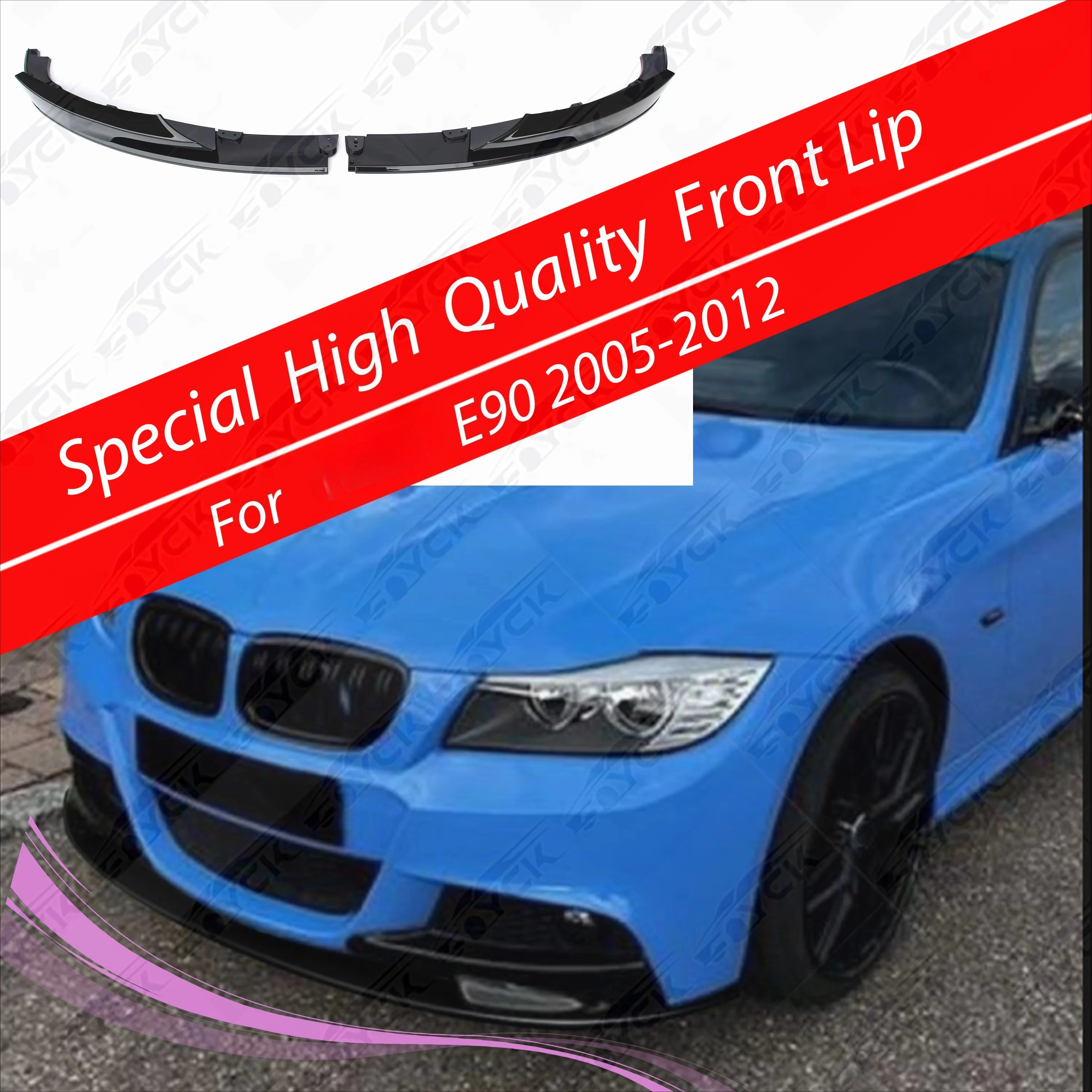 2005-2012 for 3 Series E90 Front Lip Bodykit C MP Style Exterior Parts New Condition Plastic Material
2005-2012 for 3 Series E90 Front Lip Bodykit C MP Style Exterior Parts New Condition Plastic Material