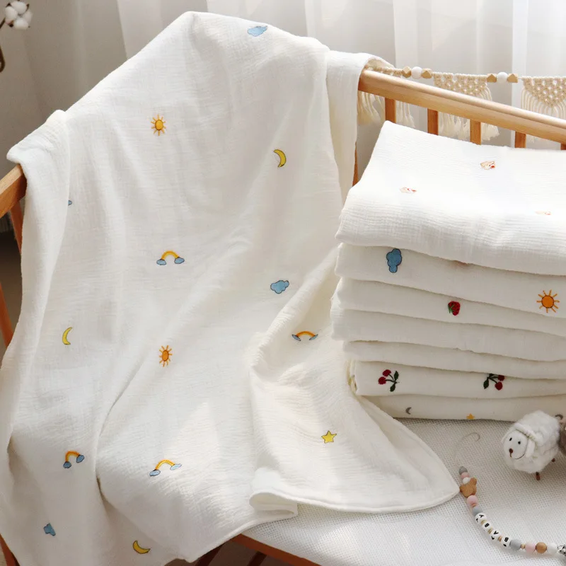 Cotton Baby Muslin Swaddle Blanket Soft Breathable Comfy- Baby Receiving Blanket for Infant Baby Boys Girls
Cotton Baby Muslin Swaddle Blanket Soft Breathable Comfy- Baby Receiving Blanket for Infant Baby Boys Girls