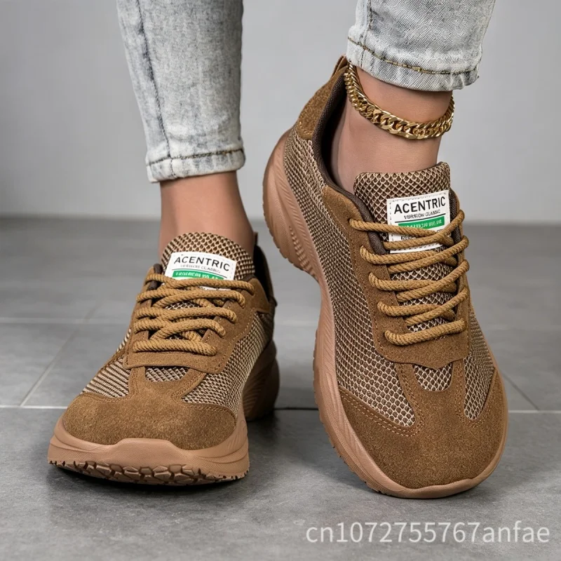 Wide Toe Sneakers For Woman Barefoot Breathable Lace Up Flats Light Fashion Casual Outdoor Walking Loafers Women Shoes 2026 New
Wide Toe Sneakers For Woman Barefoot Breathable Lace Up Flats Light Fashion Casual Outdoor Walking Loafers Women Shoes 2026 New