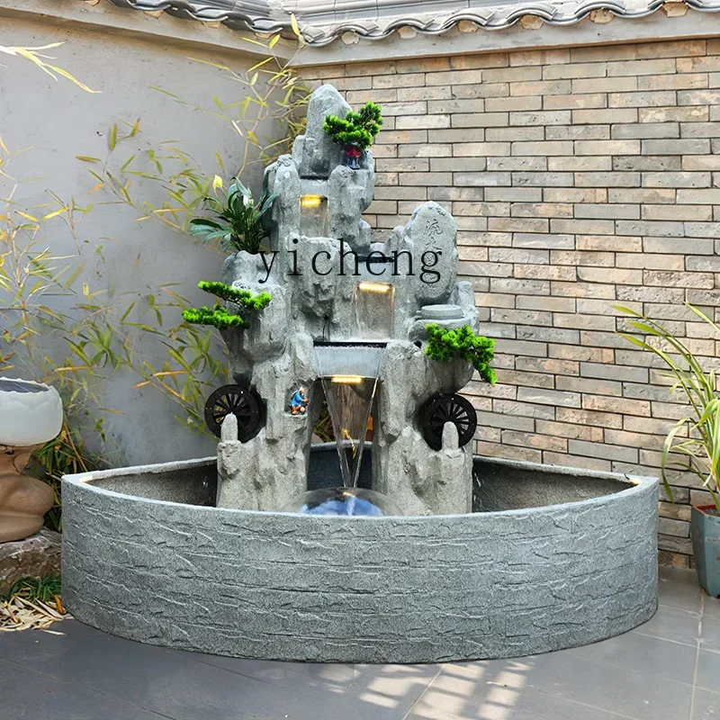L14- Outdoor Garden Balcony Courtyard Lucky Large Rockery Flowing Water Fountain Landscape Ornament
L14- Outdoor Garden Balcony Courtyard Lucky Large Rockery Flowing Water Fountain Landscape Ornament