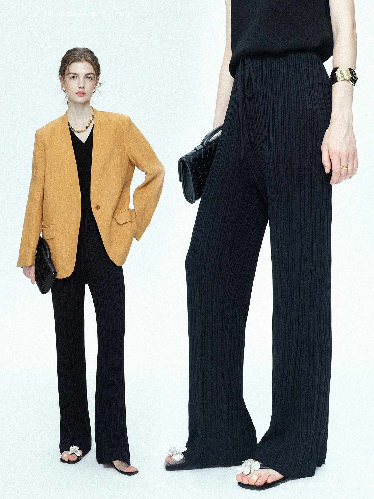 Daily Wear High Waist Straight Leg Casual Pants Women's High Elasticity Pressed Pleat Loose Feelings Draping Versatile Long T...
Daily Wear High Waist Straight Leg Casual Pants Women's High Elasticity Pressed Pleat Loose Feelings Draping Versatile Long T...