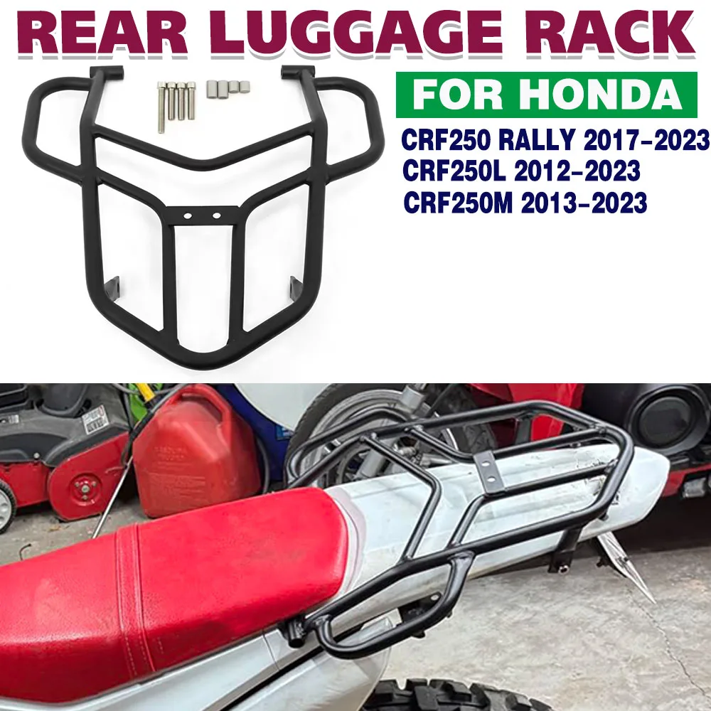 For Honda CRF250L CRF 250L CRF250M CRF50 L 2012-2023 Motorcycle Rear Seat Luggage Rack With Handle Grip Support Holder Bracket
For Honda CRF250L CRF 250L CRF250M CRF50 L 2012-2023 Motorcycle Rear Seat Luggage Rack With Handle Grip Support Holder Bracket
