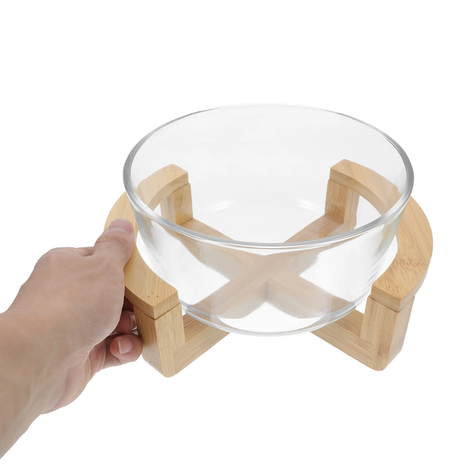 1 set Heat Resistant Glass Bowl Salad Food Serving Smooth Easy to Clean Wooden Base Bamboo Fruit Storage Kitchen Barware Set
1 set Heat Resistant Glass Bowl Salad Food Serving Smooth Easy to Clean Wooden Base Bamboo Fruit Storage Kitchen Barware Set
