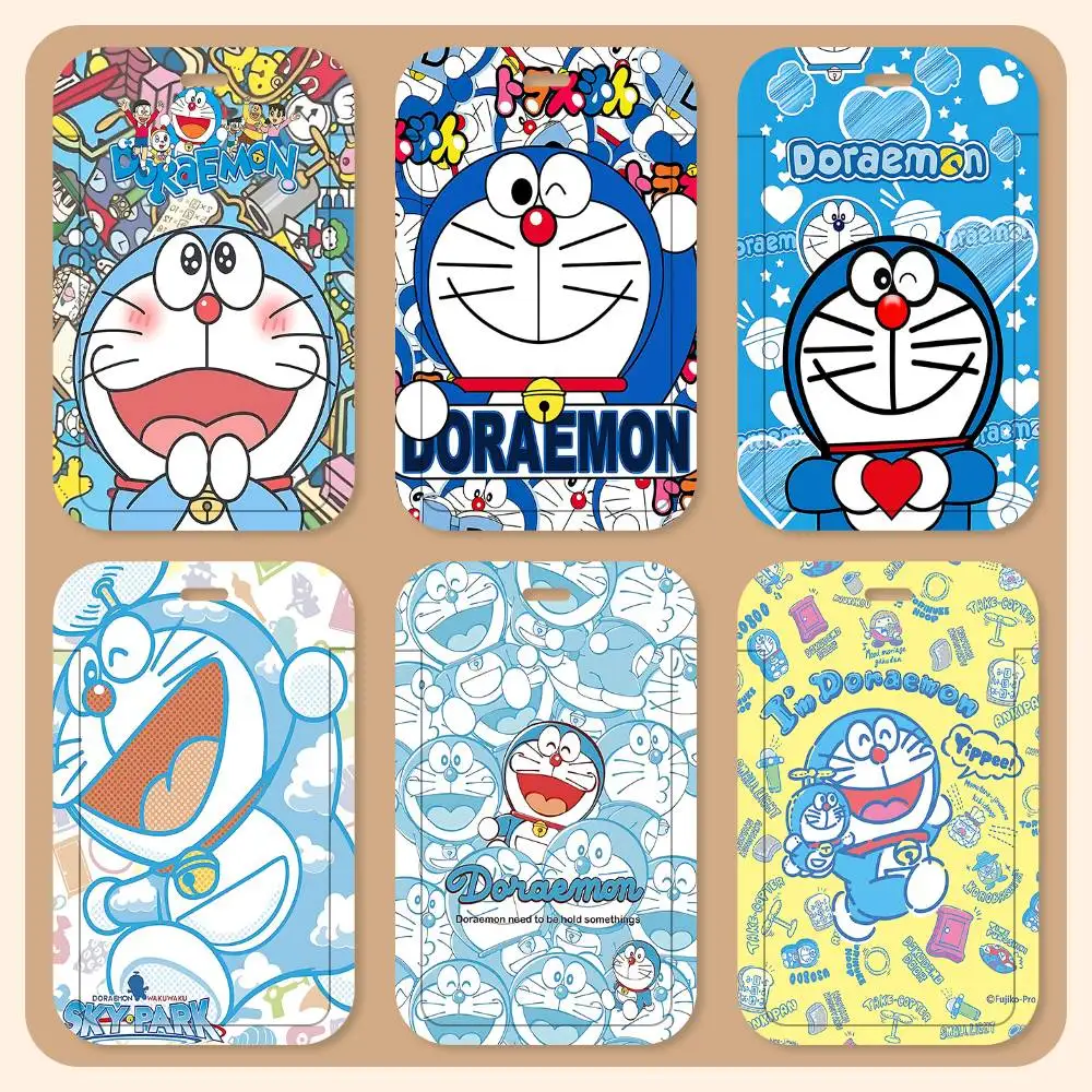 Мультяшные держатели для карт Doraemon на шнурке, держатели для студенческих удостоверений, держатели для карт на шею, контроль доступа
Мультяшные держатели для карт Doraemon на шнурке, держатели для студенческих удостоверений, держатели для карт на шею, контроль доступа