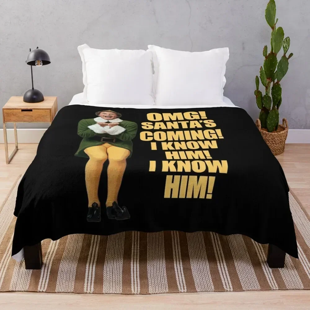 OMG!! SANTA'S COMING I KNOW HIM!I KNOW HIM!! Elf Christmas Movie Buddy Will Ferrell yellow Throw Blanket Nap Kid'S Blankets
OMG!! SANTA'S COMING I KNOW HIM!I KNOW HIM!! Elf Christmas Movie Buddy Will Ferrell yellow Throw Blanket Nap Kid'S Blankets