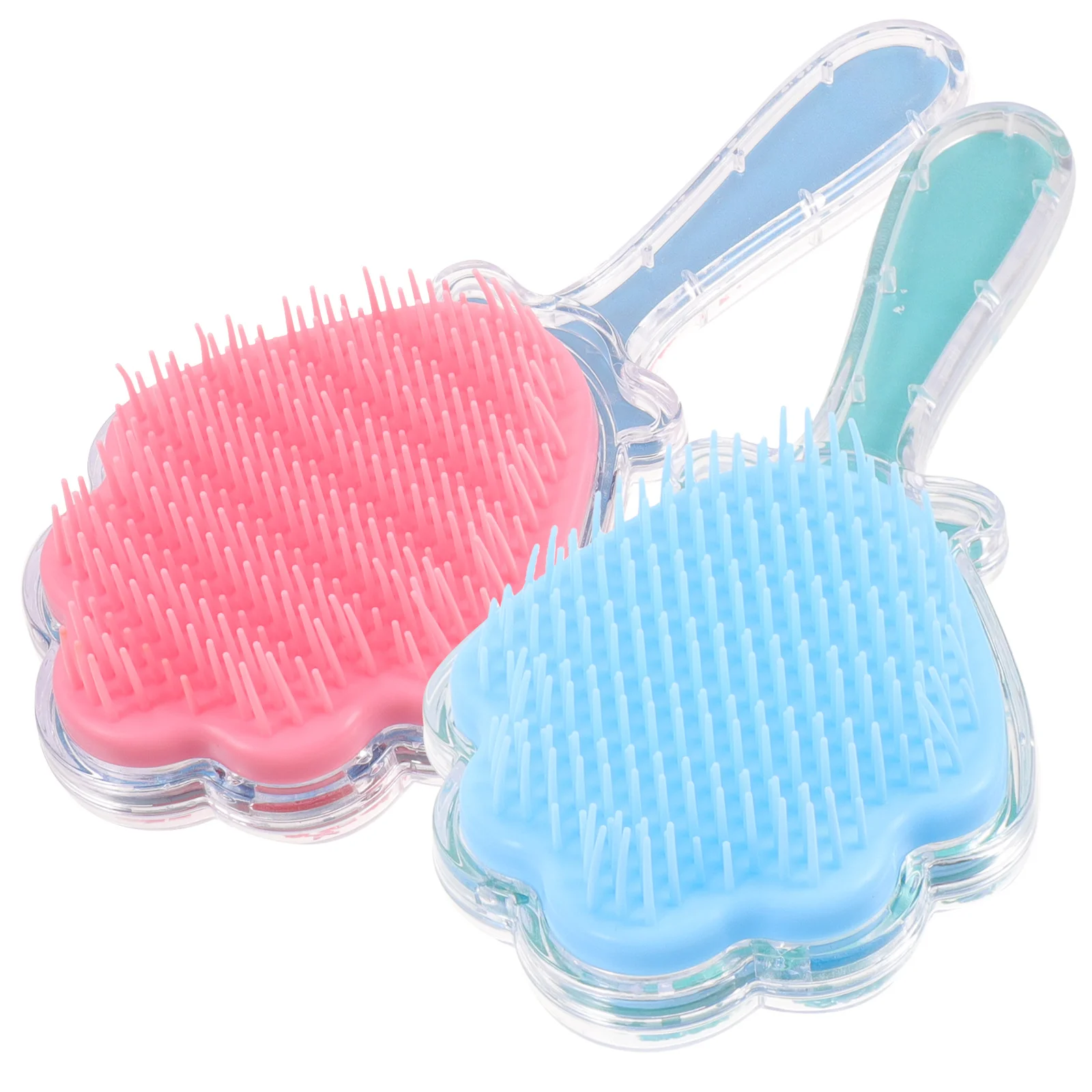 2Pcs Hair Detangler Brush Paddle Comb Massaging Scalp Brush for Women Men Kids All Hair Types Styling Portable
2Pcs Hair Detangler Brush Paddle Comb Massaging Scalp Brush for Women Men Kids All Hair Types Styling Portable