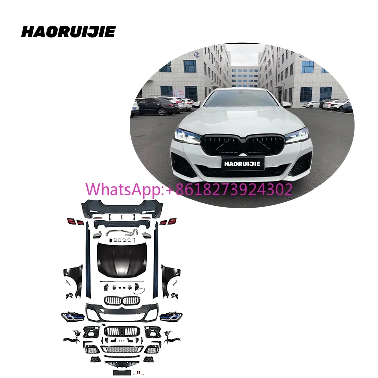 F10 Car Bumpers for BMW 5 Series F10 F18 Upgrade to 2022 G30 LCI M-Tech Bodykit Headlights Taillights Side Skirt Fenders Hood
F10 Car Bumpers for BMW 5 Series F10 F18 Upgrade to 2022 G30 LCI M-Tech Bodykit Headlights Taillights Side Skirt Fenders Hood